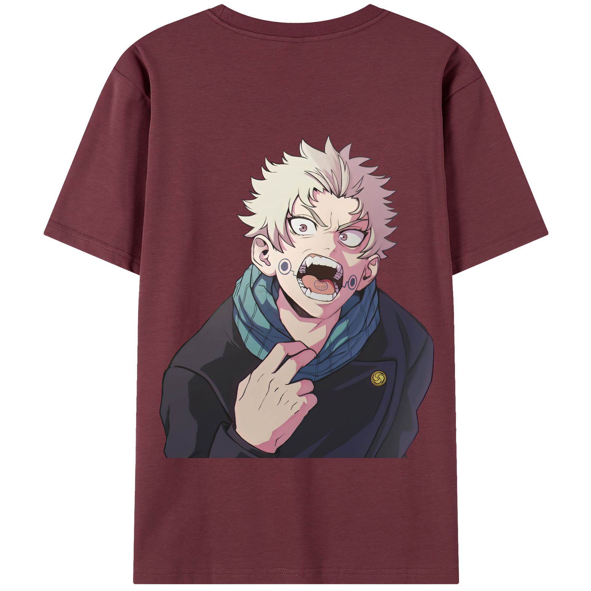 （画像用） 呪術廻戦 Jujutsu Kaisen 綿100％半袖Tシャツ（背面プリント）